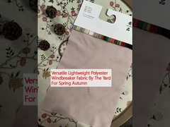 Çevrensel Hafif Polyester Rüzgar Kırıcı Kumaş Bahar Sonbahar için Yard tarafından